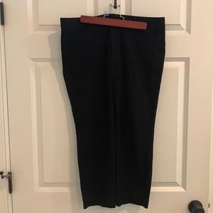 Banana Republic Sloan Fit Womens Black Pants size 12